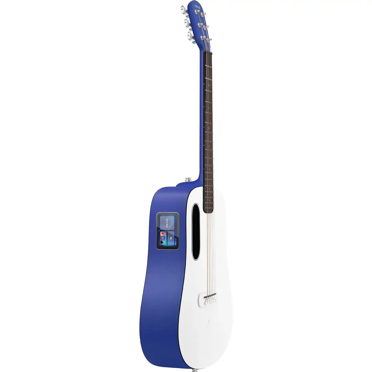 LAVA ME PLAY 36" HPL Acoustic-Electric Guitar - Deep Blue/Frost White - Image 4
