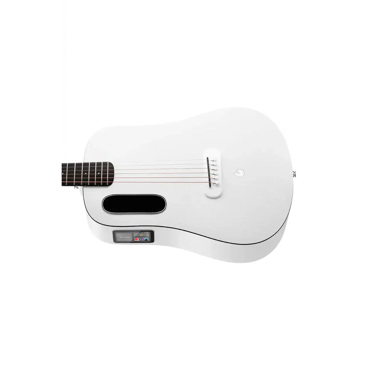 LAVA ME PLAY 36" HPL Acoustic-Electric Guitar - Frost White