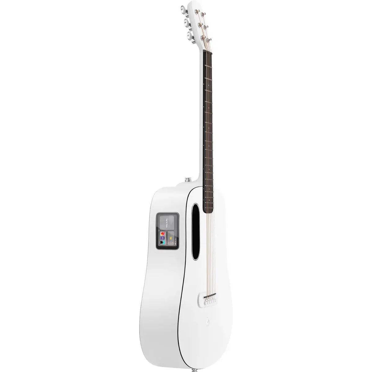 LAVA ME PLAY 36" HPL Acoustic-Electric Guitar - Frost White - Image 4