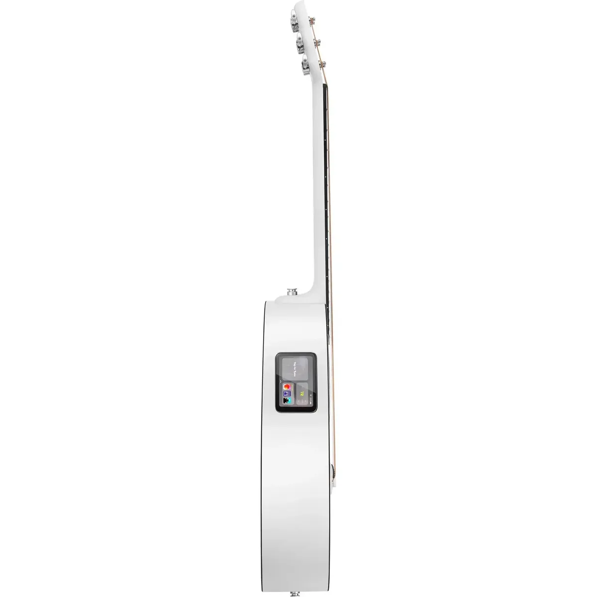LAVA ME PLAY 36" HPL Acoustic-Electric Guitar - Frost White - Image 5
