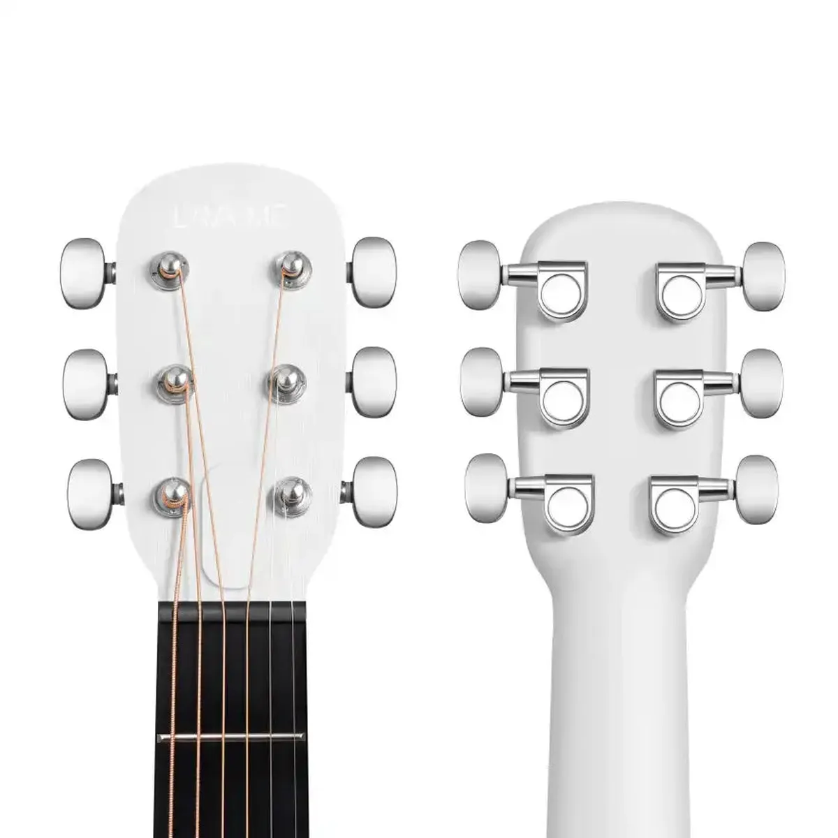 LAVA ME PLAY 36" HPL Acoustic-Electric Guitar - Frost White - Image 7