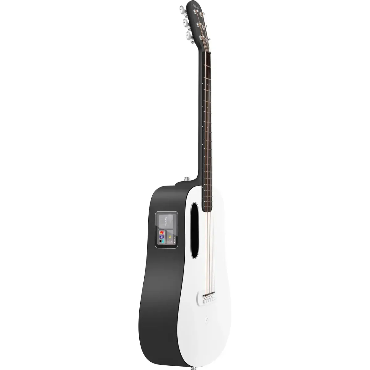 LAVA ME PLAY 36" HPL Acoustic-Electric Guitar - Nightfall/Frost White - Image 4
