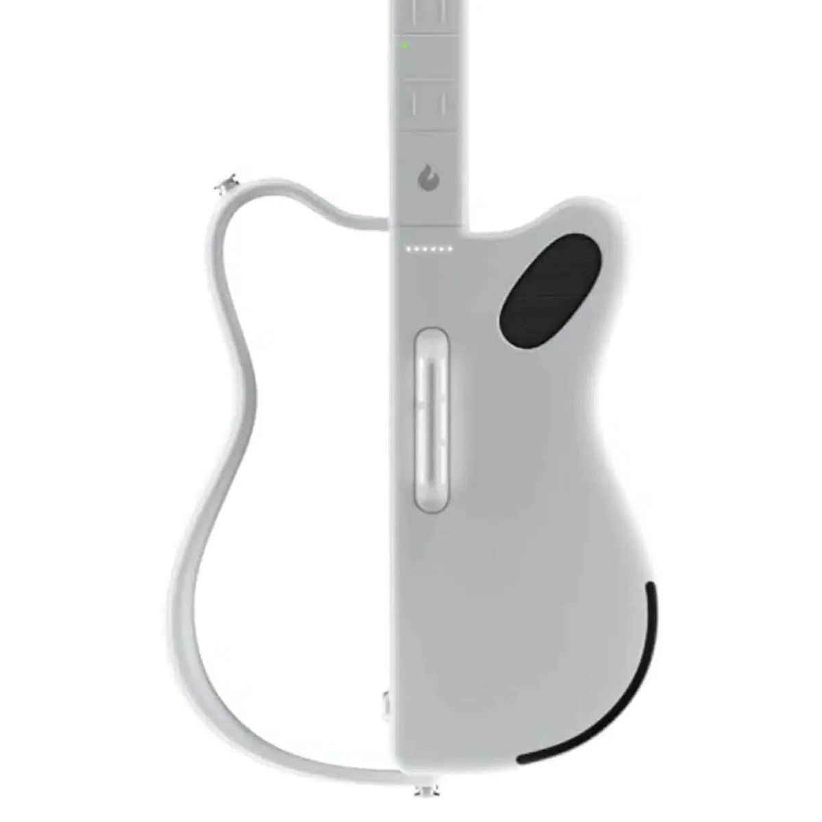 Lava Music Genie Stringless Smart Guitar - White