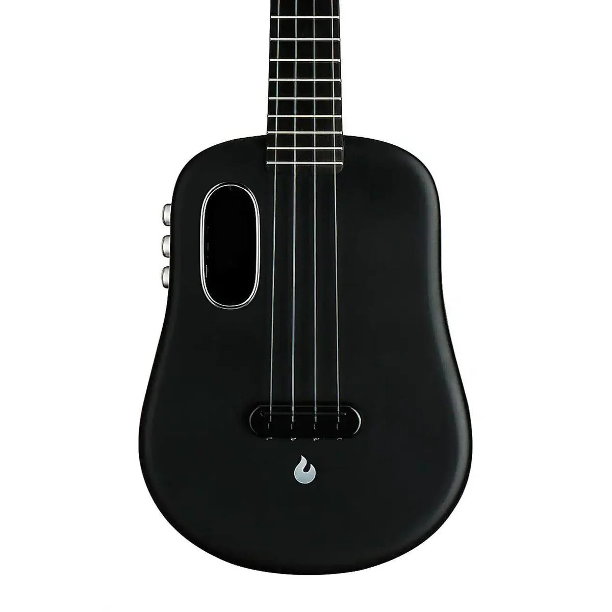 Lava U Carbon Fiber Acoustic-Electric Concert Ukulele - Sparkle Black