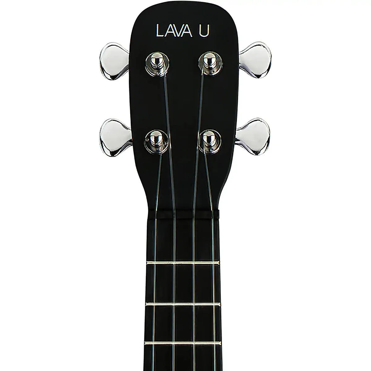 Lava U Carbon Fiber Acoustic-Electric Concert Ukulele - Sparkle Black - Image 5