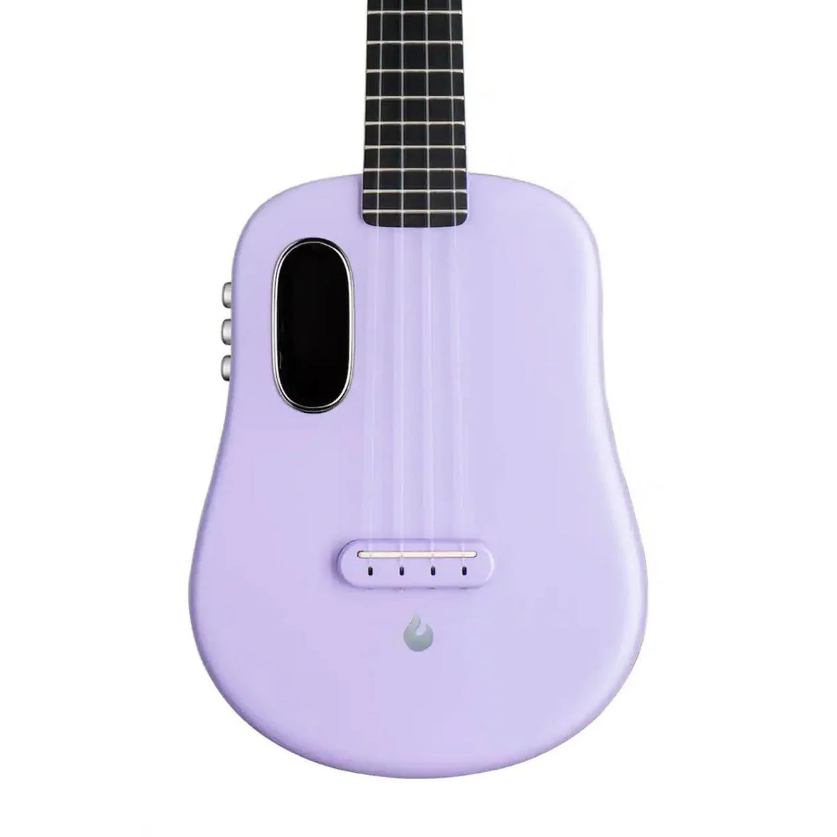 Lava U Carbon Fiber Acoustic-Electric Concert Ukulele - Sparkle Purple