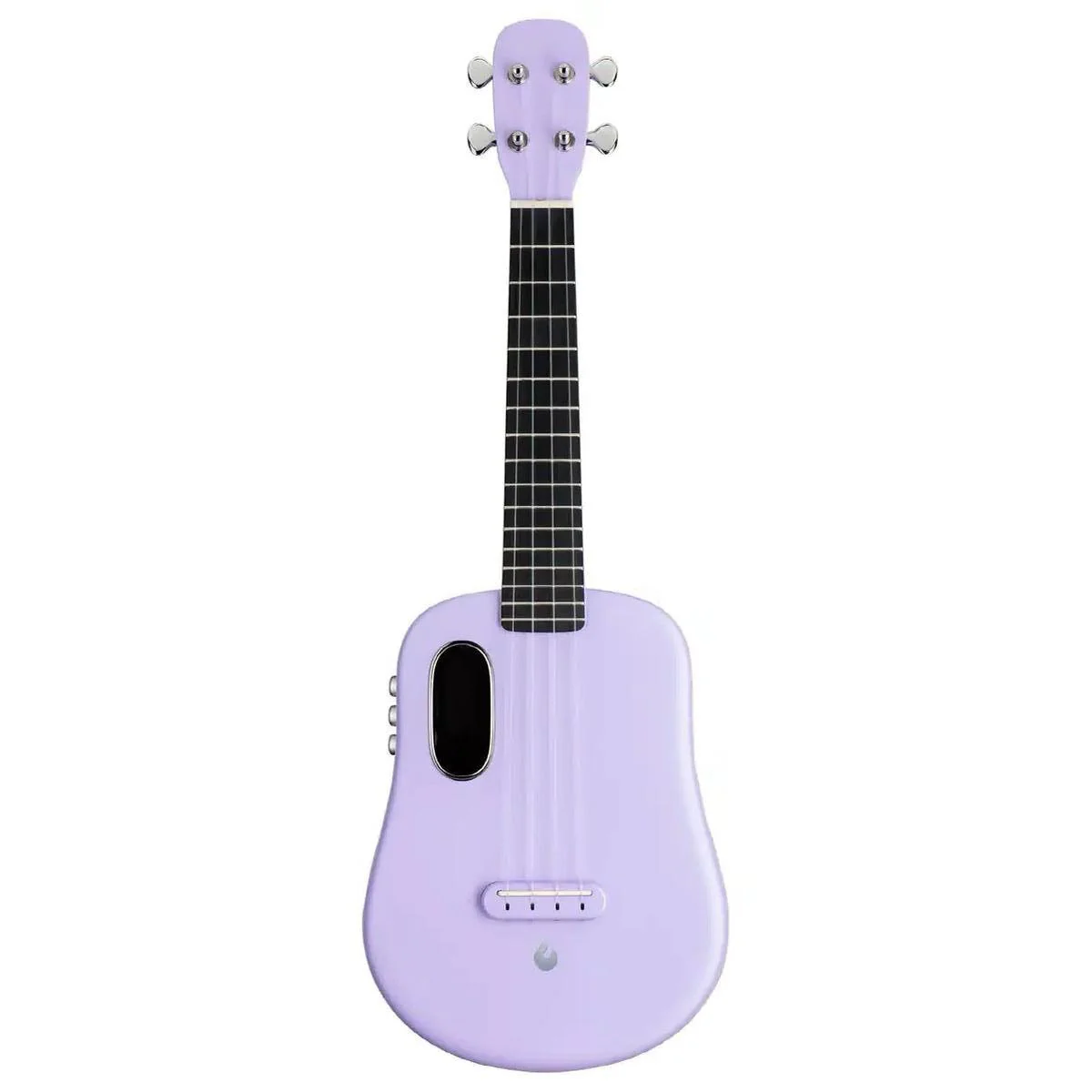 Lava U Carbon Fiber Acoustic-Electric Concert Ukulele - Sparkle Purple - Image 2