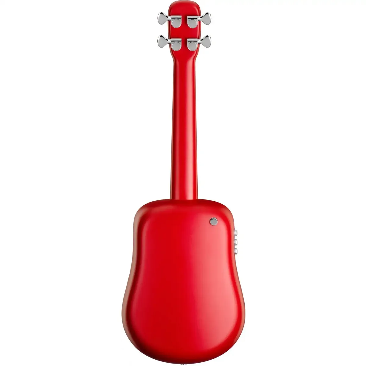 Lava U Carbon Fiber Acoustic-Electric Concert Ukulele - Sparkle Red - Image 3