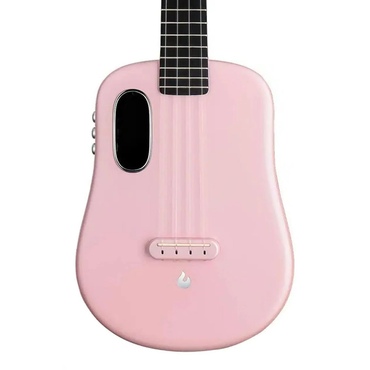 Lava U Carbon Fiber Acoustic-Electric Tenor Ukulele - Sparkle Pink