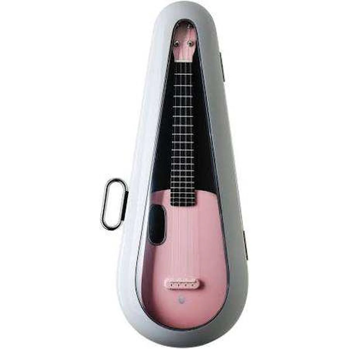 Lava U Carbon Fiber Acoustic-Electric Tenor Ukulele - Sparkle Pink - Image 5