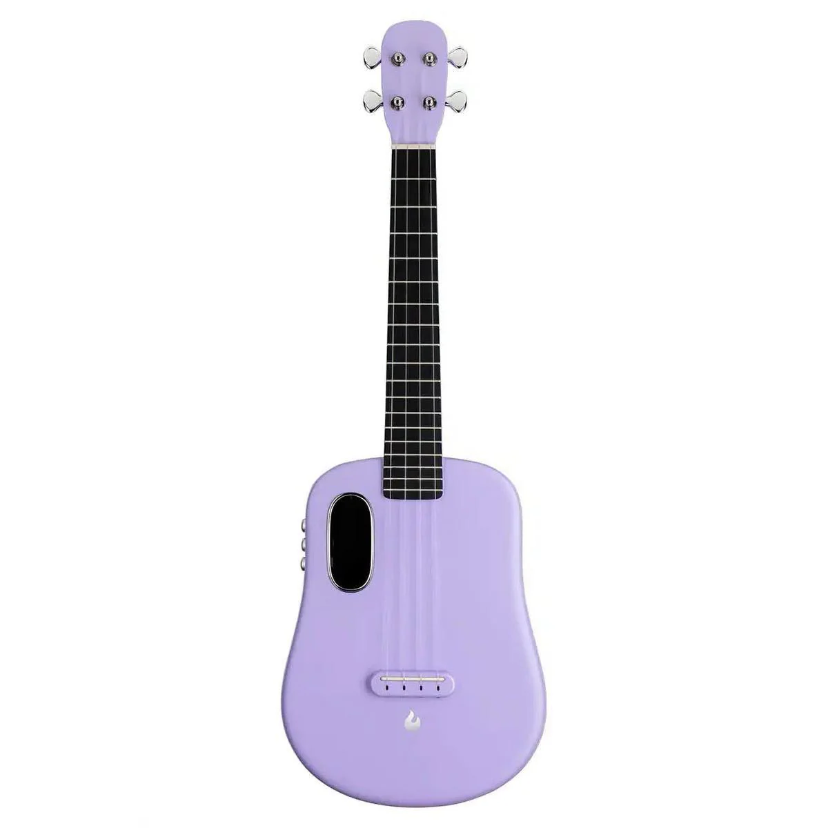 Lava U Carbon Fiber Acoustic-Electric Tenor Ukulele - Sparkle Purple - Image 2
