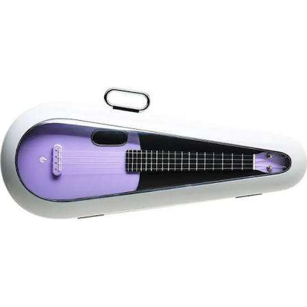 Lava U Carbon Fiber Acoustic-Electric Tenor Ukulele - Sparkle Purple - Image 7