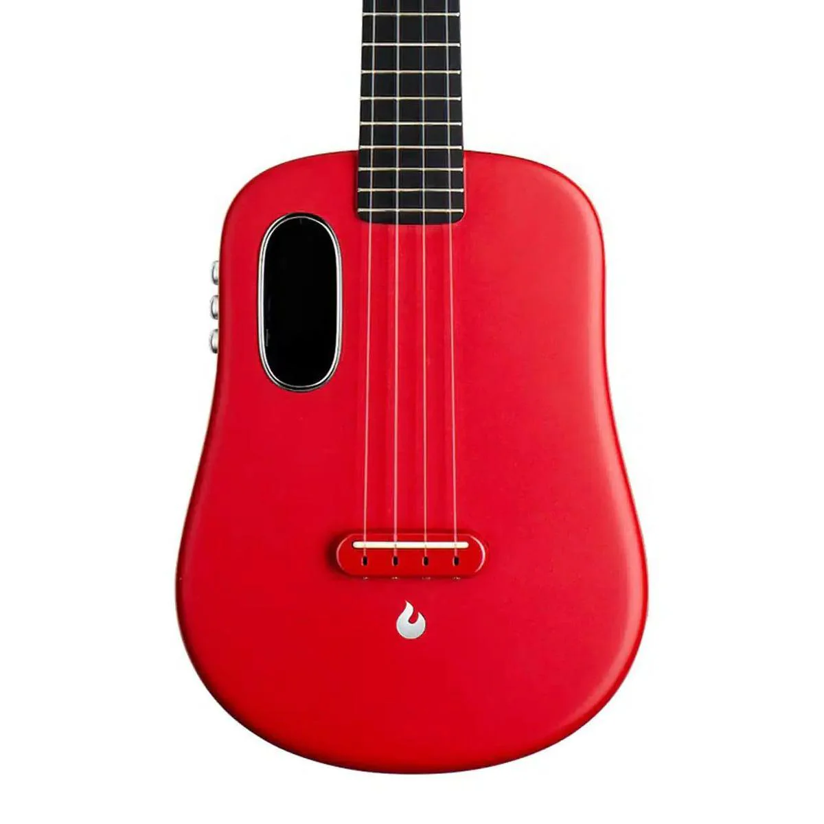 Lava U Carbon Fiber Acoustic-Electric Tenor Ukulele - Sparkle Red