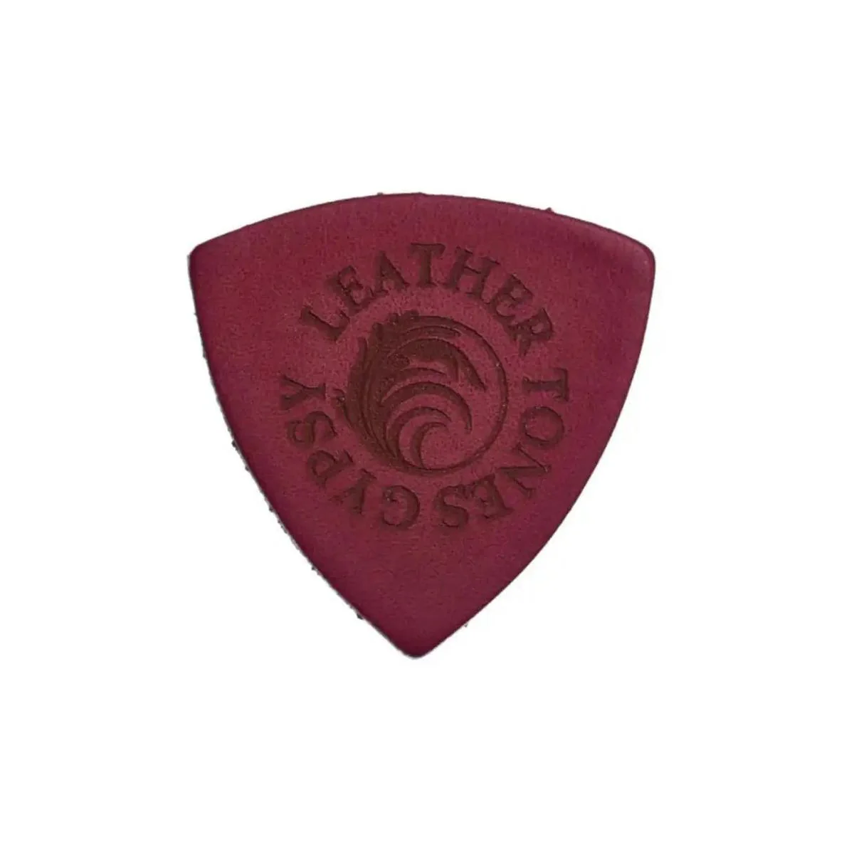 Leather Tones Gypsy Cognac Leather Guitar Pick - 1 Pick