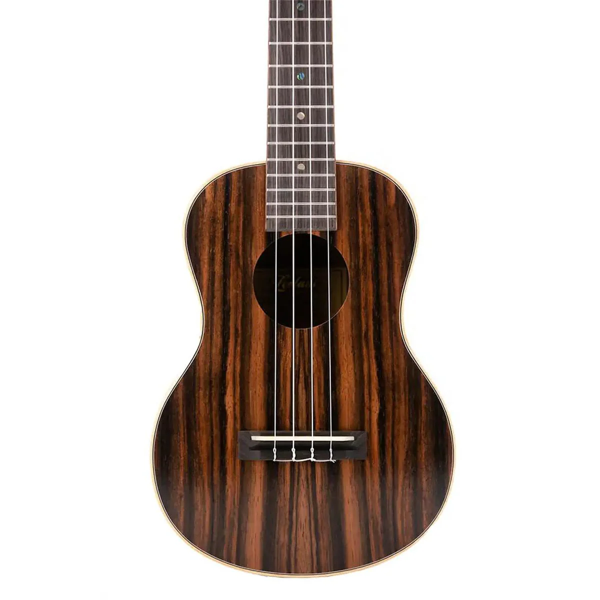 Leolani T24G Macassar Ebony Tenor Ukulele - Open Box