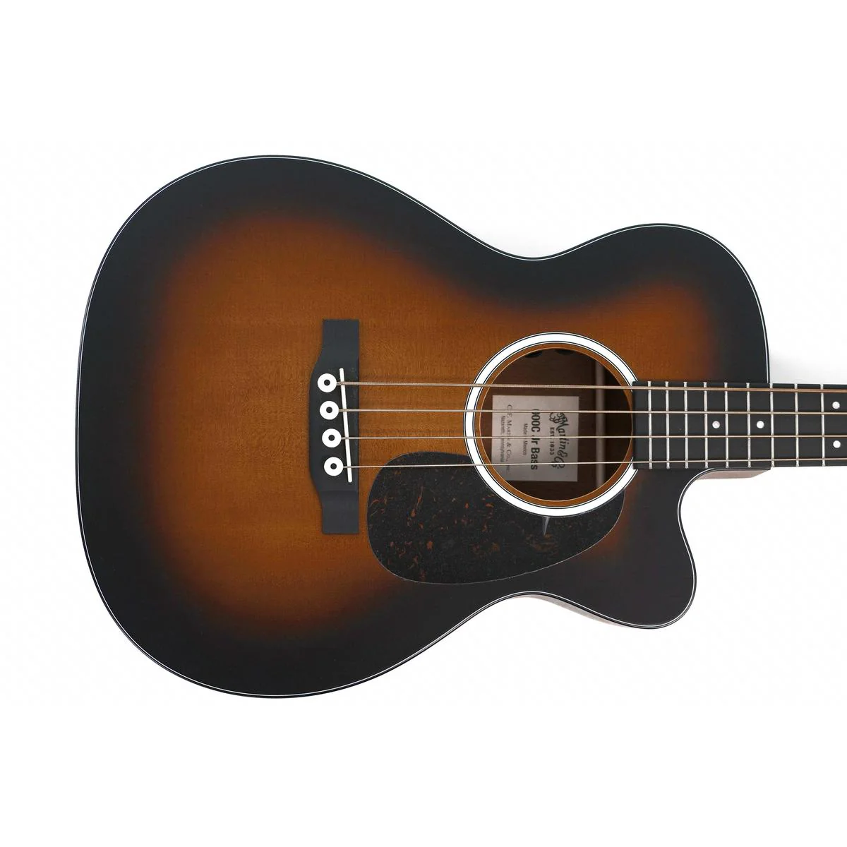 Martin 000CJR-10E Burst Acoustic Electric Bass