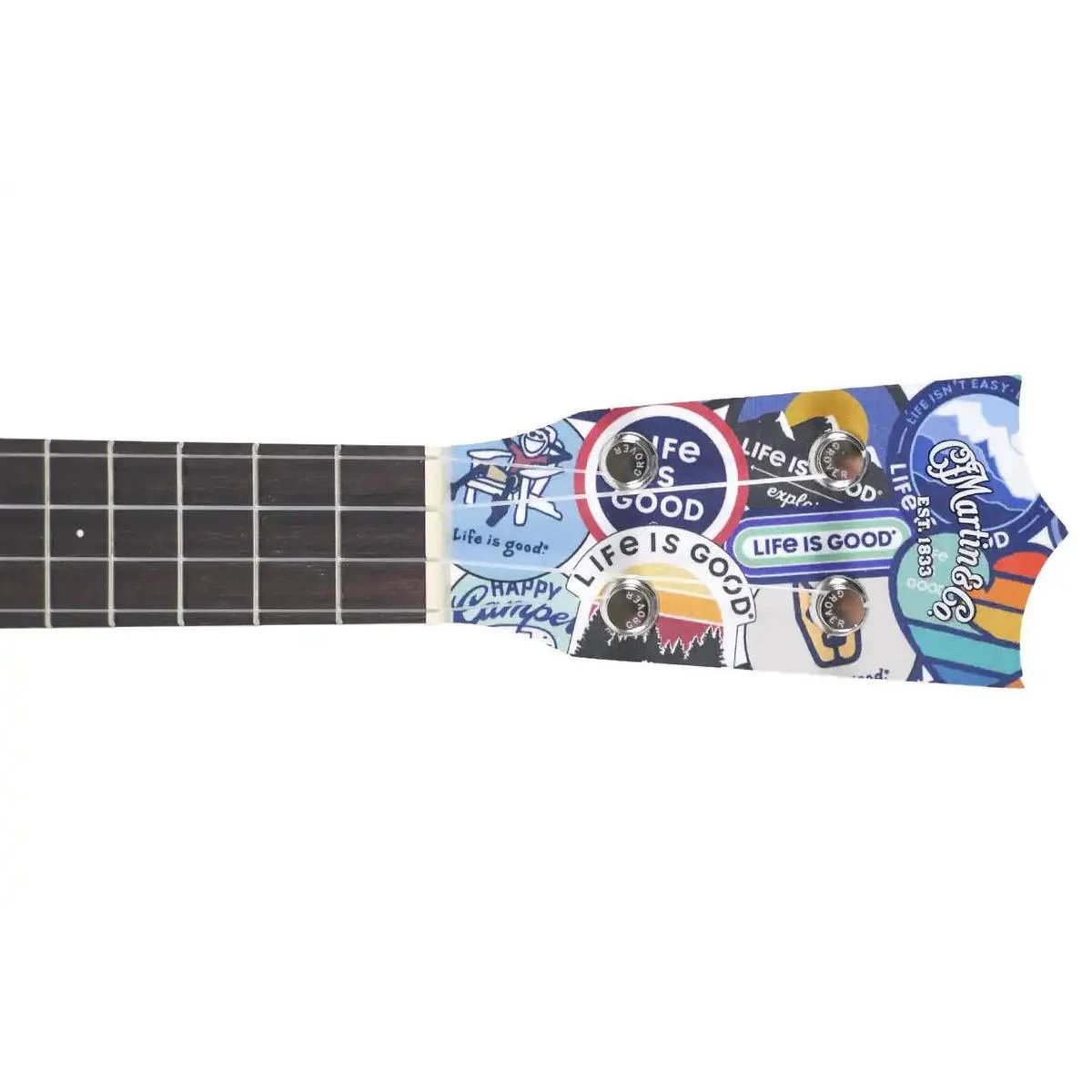 Martin 0XK Life Is Good HPL Soprano Ukulele - Image 6