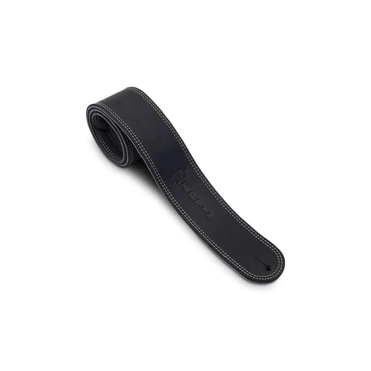 Martin Black Ball Glove Leather Guitar Strap