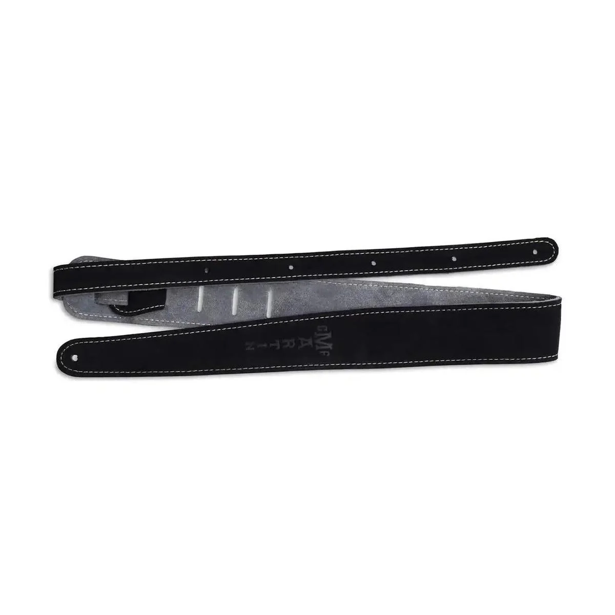 Martin Black Genuine Suede Guitar Strap - Image 2