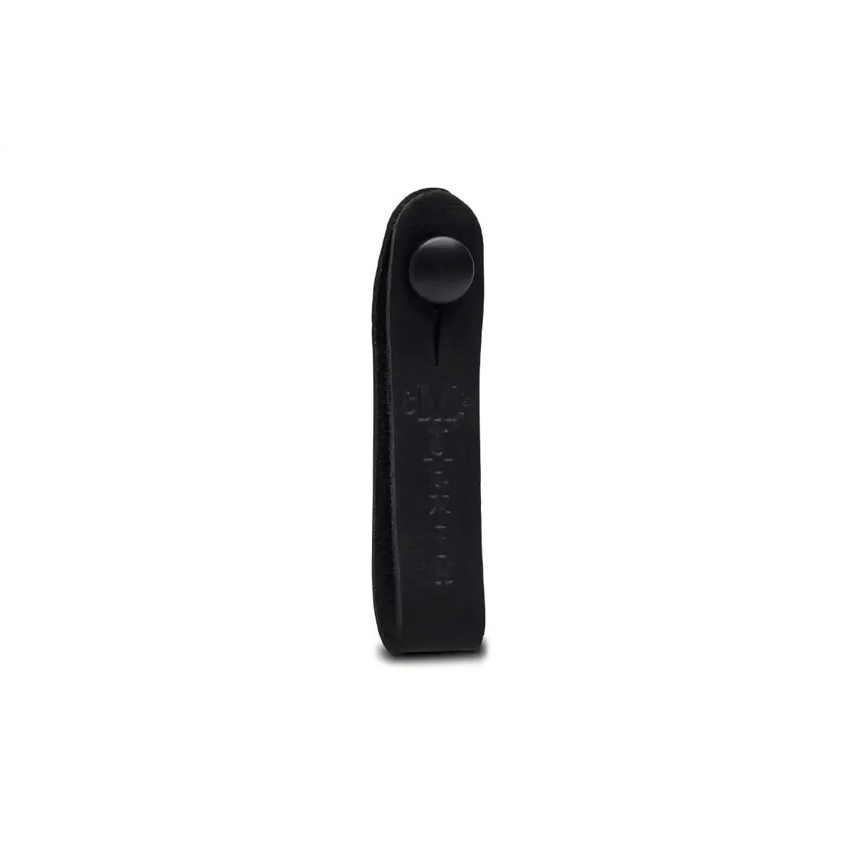 Martin Black Leather Guitar Headstock Tie