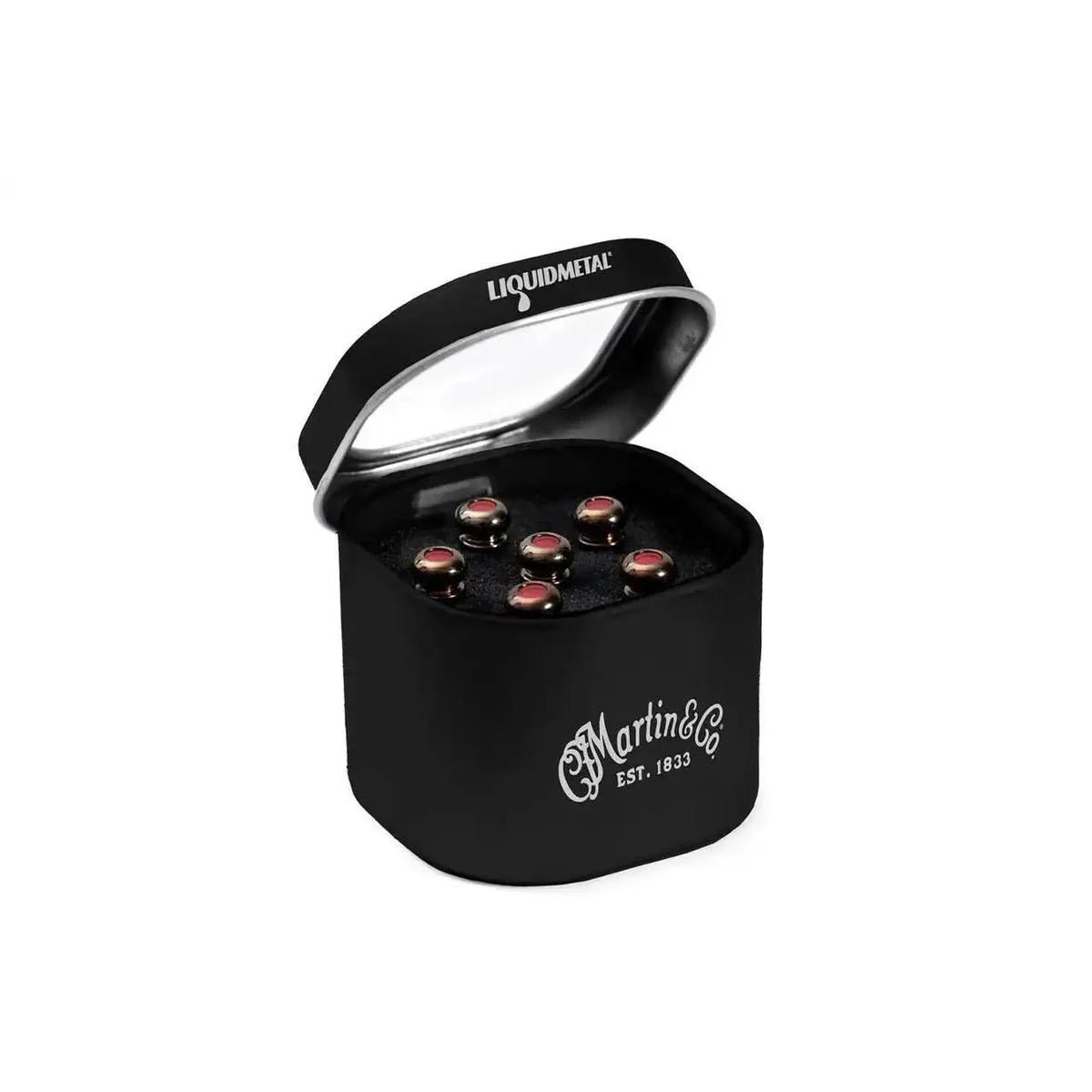 Martin Luxe Red Dot Gold Bridge Pin Set - Image 2