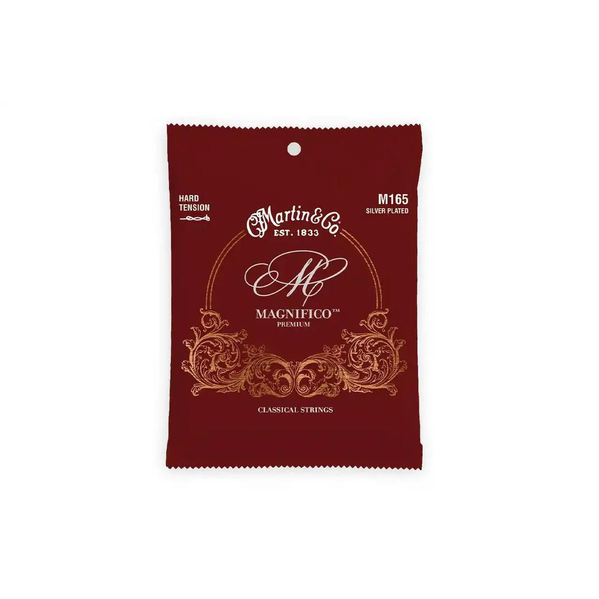 Martin M165 Magnifico Classical Silver Plated Guitar Strings - Hard Tension .026-.043