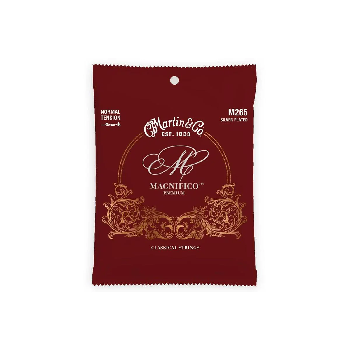 Martin M265 Magnifico Classical Silver Plated Guitar Strings - Normal Tension .025-.042