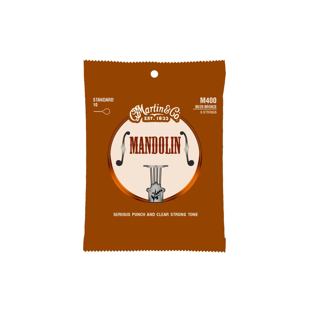 Martin M400 80/20 Bronze Mandolin Strings - .010-.034 Standard