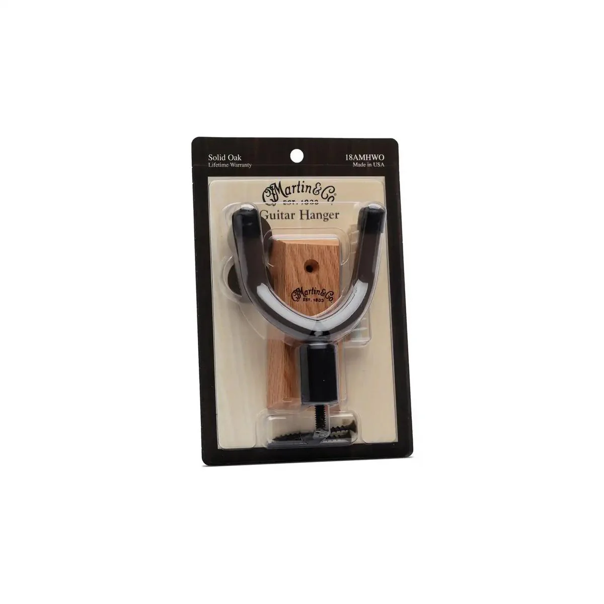 Martin Solid Oak Guitar Wall Hanger - Image 3