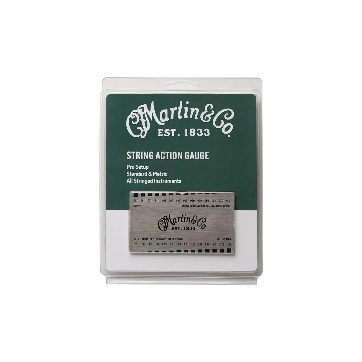 Martin String Action Gauge Measurer