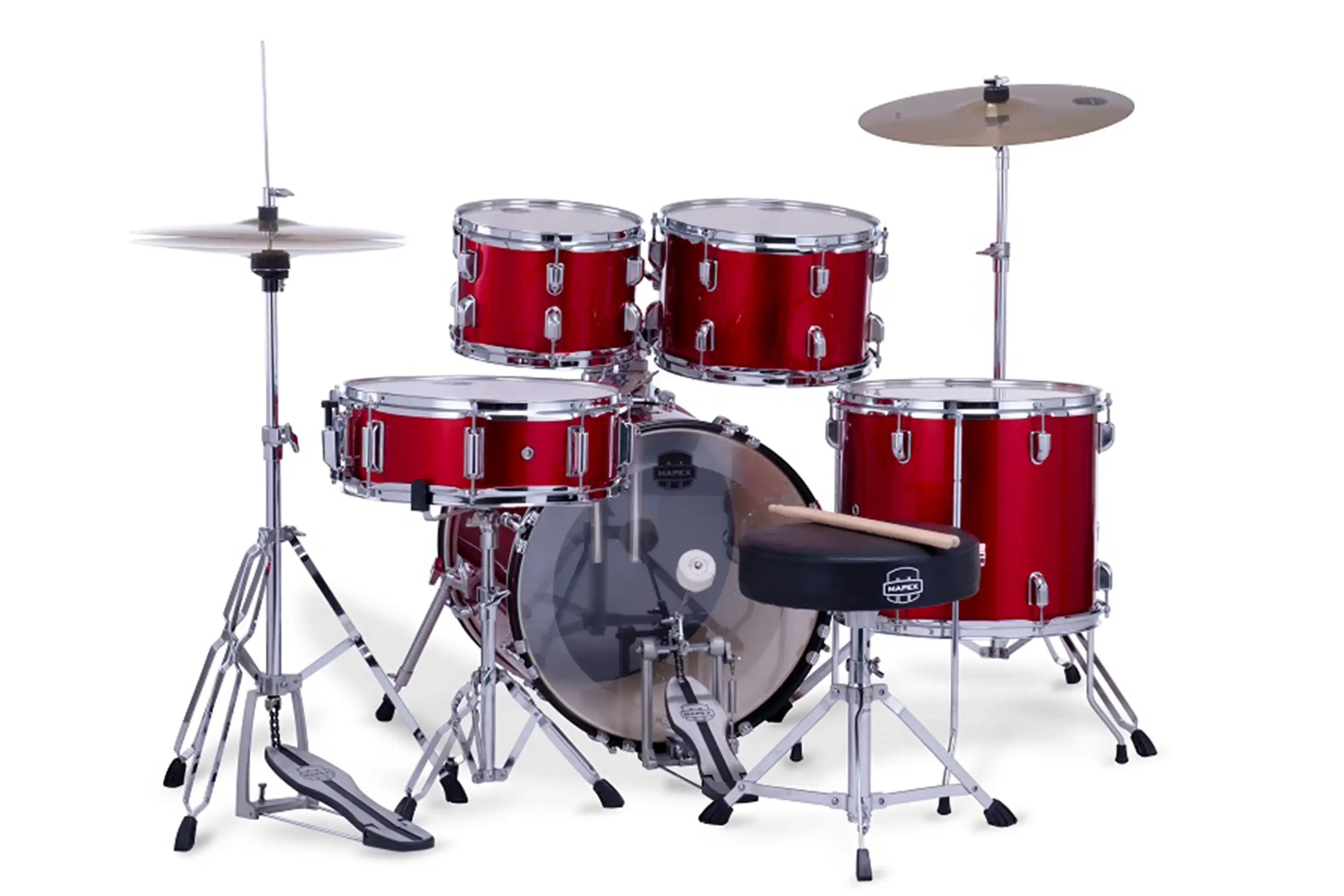 Mapex CM5844FTC Comet Series Infra Red 5-Piece Junior Drum Set - Image 2