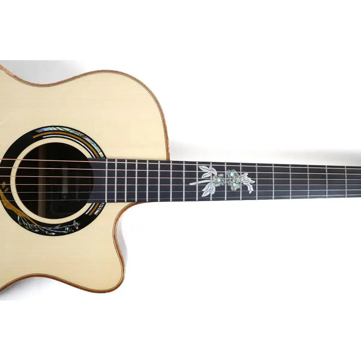 Mérida A18GAC1-EQ Classic Series Auditorium Acoustic-Electric Guitar - Image 7
