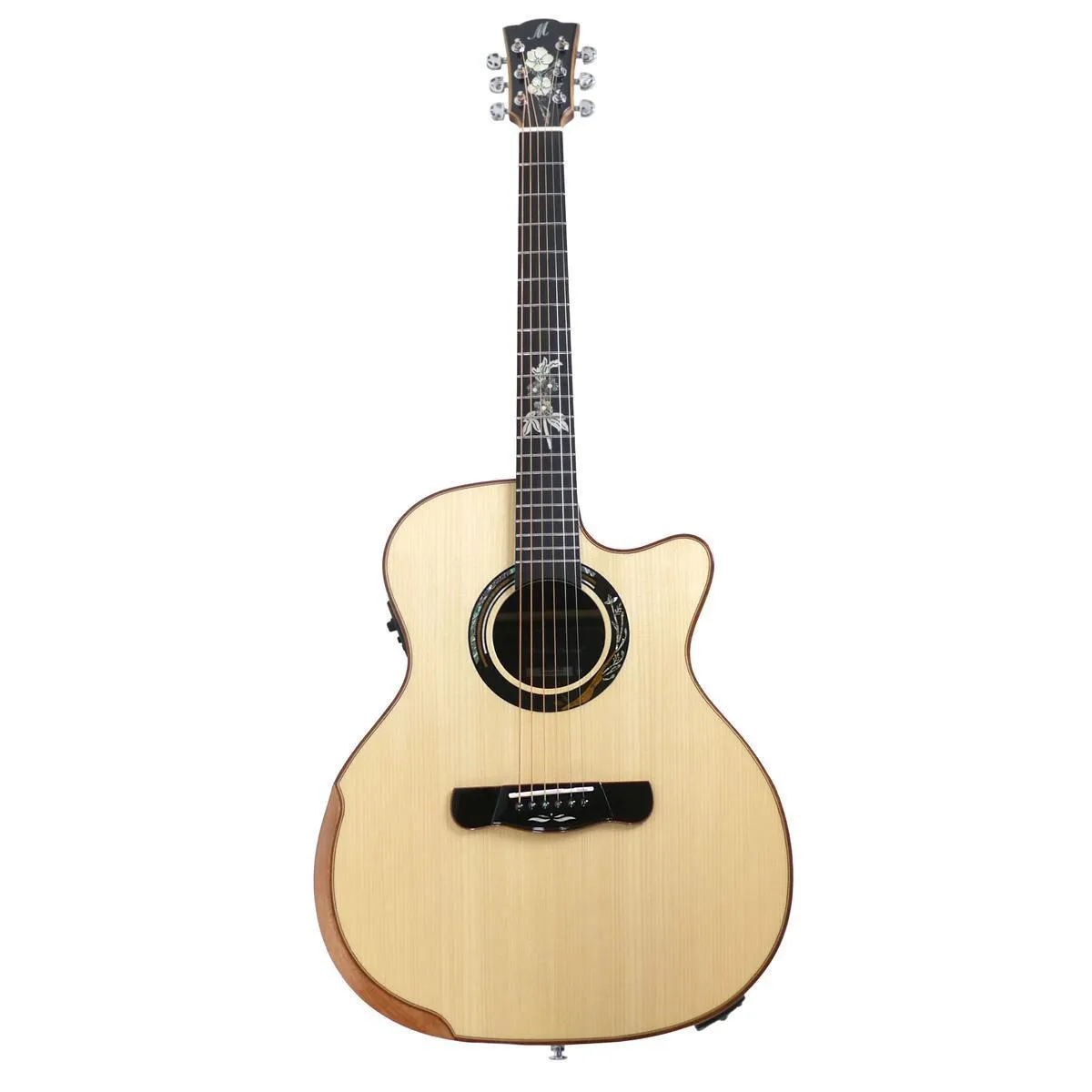 Mérida A18GAC3-EQ Classic Series Grand Auditorium Acoustic-Electric Guitar - Image 4