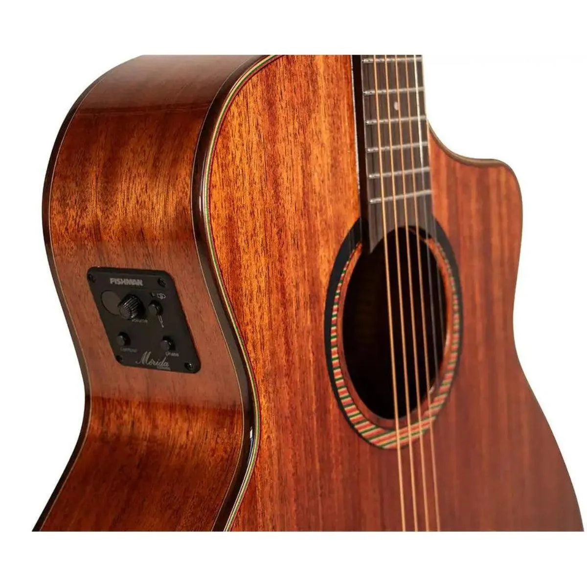 Mérida C15CS-EQ Classic Series Grand Concert Acoustic-Electric Guitar - Image 3