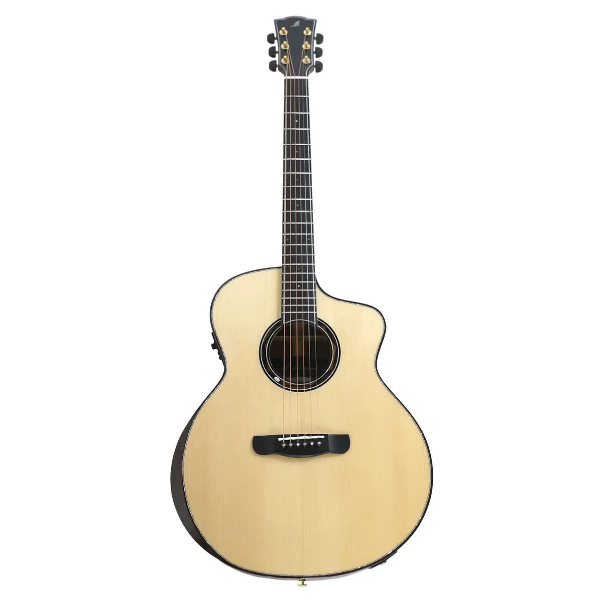 Mérida COBRA-EQ Beyond Series Grand Concert Acoustic-Electric Guitar - Image 5