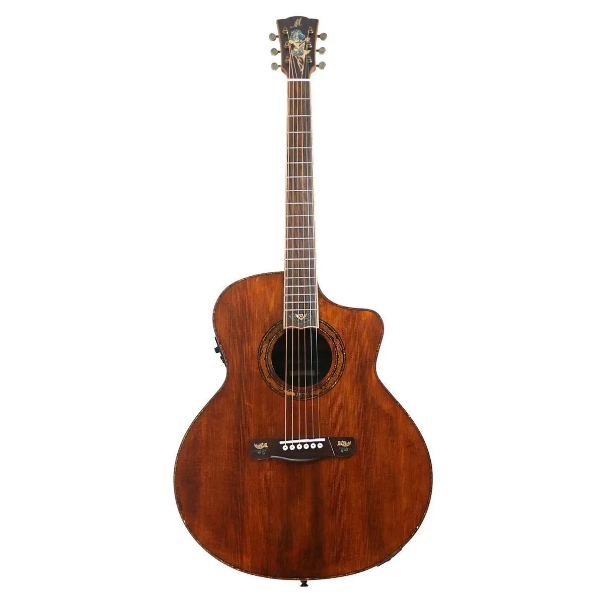Mérida DG20FOLC-EQ Diana Series Grand Concert Acoustic-Electric Guitar - Image 5