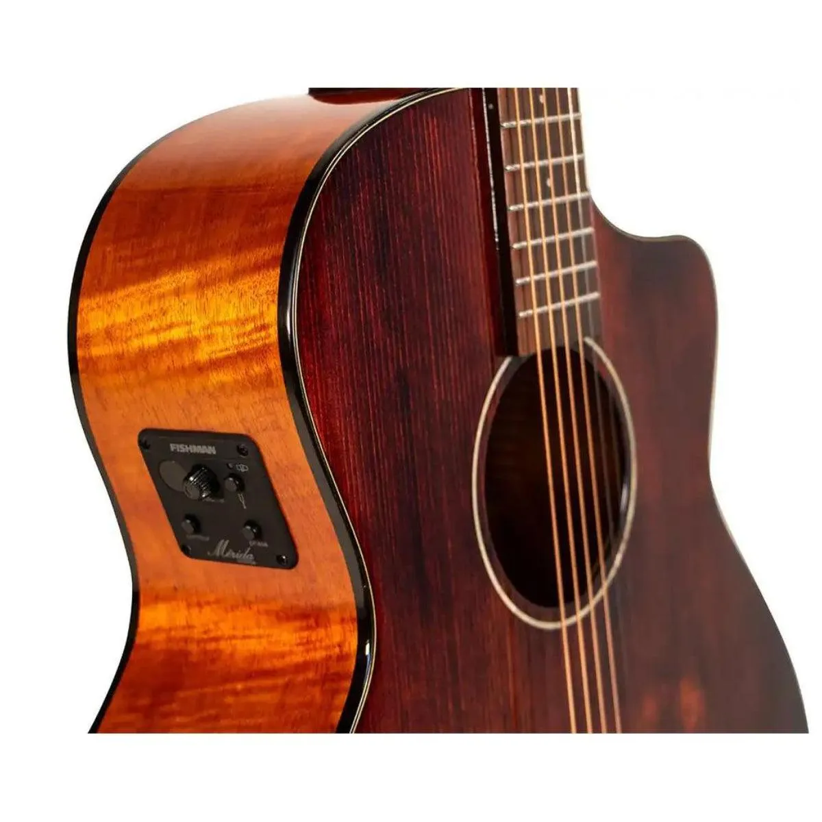 Mérida DG20MFCS-EQ Scar Series Auditorium Acoustic-Electric Guitar - Image 3