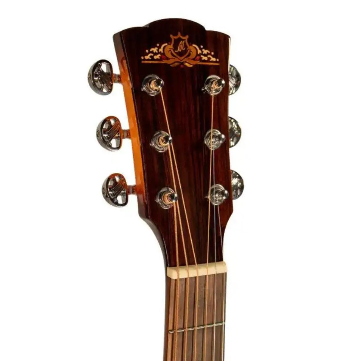 Mérida DG20MFCS-EQ Scar Series Auditorium Acoustic-Electric Guitar - Image 6