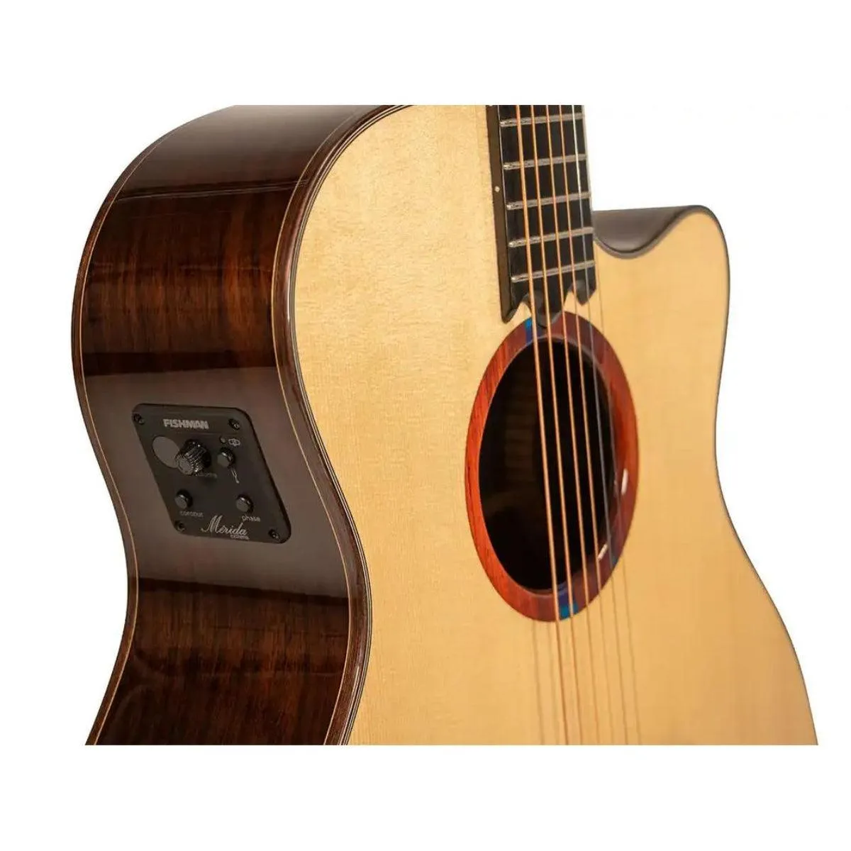 Mérida R1CS-EQ Imperial Series Auditorium Acoustic-Electric Guitar - Image 3