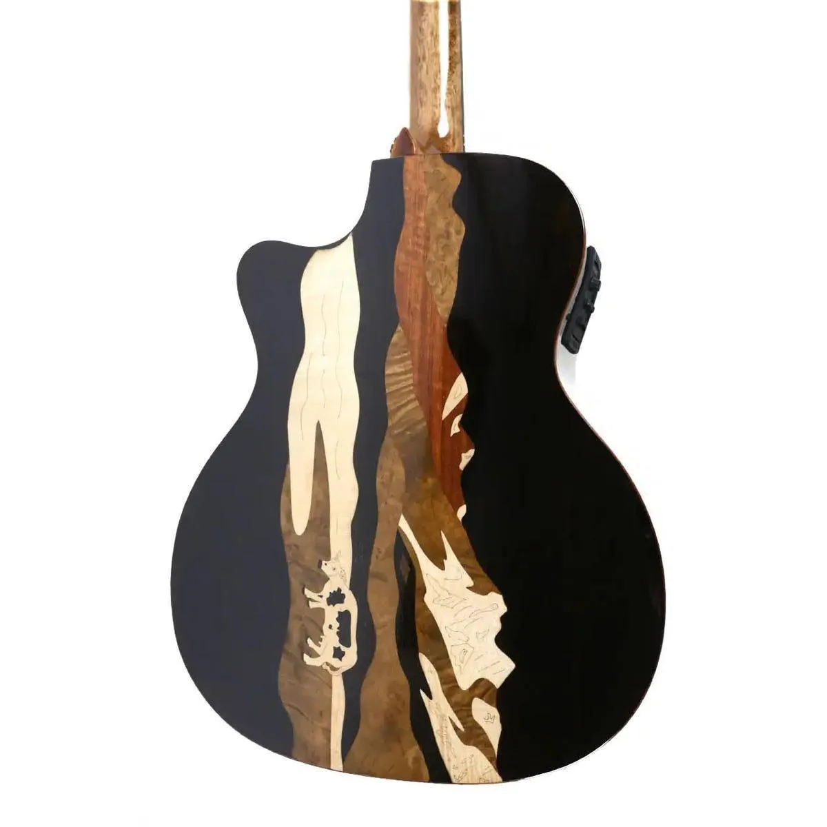 Mérida SPRING-EQ Four Seasons Series Auditorium Acoustic-Electric Guitar - Image 2