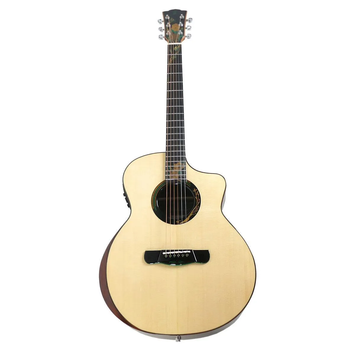 Mérida SUMMER-EQ Four Seasons Series Grand Concert Acoustic-Electric Guitar - Image 5