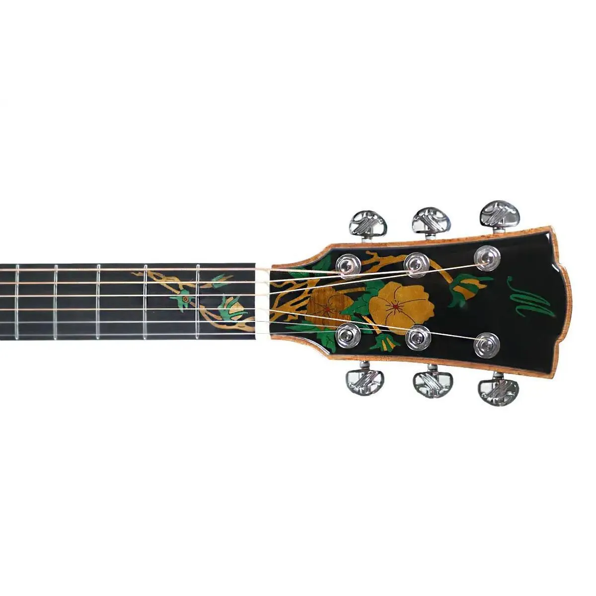 Mérida SUMMER-EQ Four Seasons Series Grand Concert Acoustic-Electric Guitar - Image 7