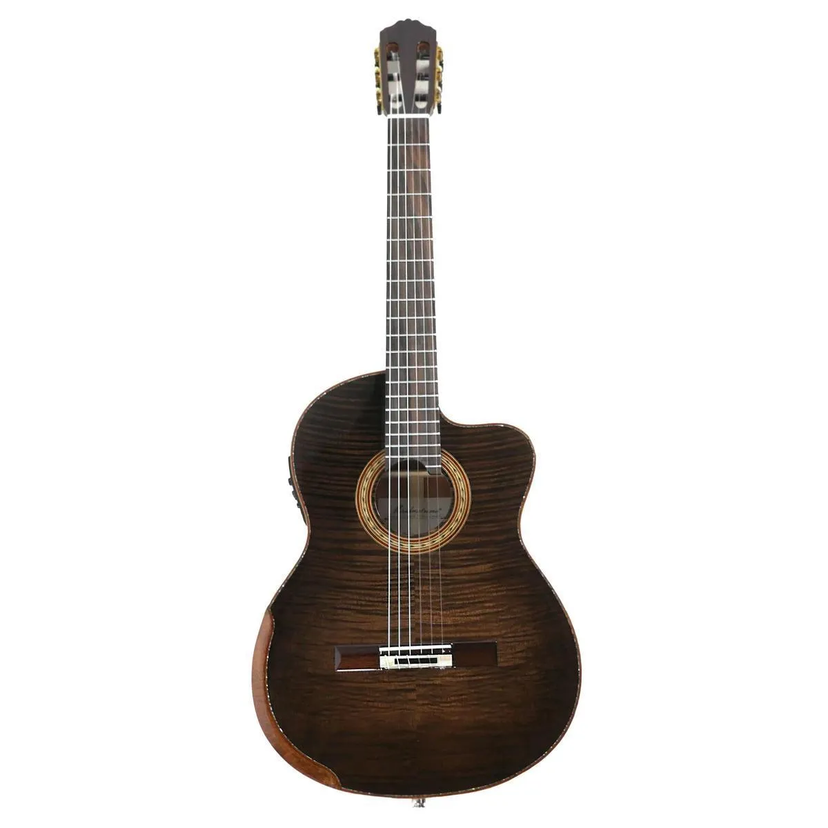 Mérida T45SSEQ-OK Thin Body Acoustic-Electric Guitar - Image 5