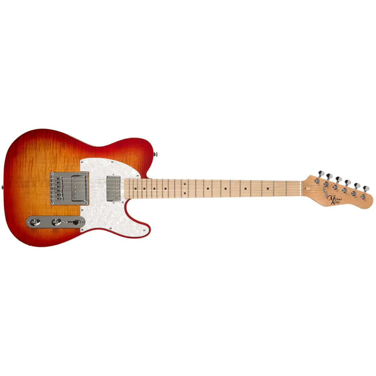 Michael Kelly 53DB Electric Guitar - Cherry Sunburst - Image 2