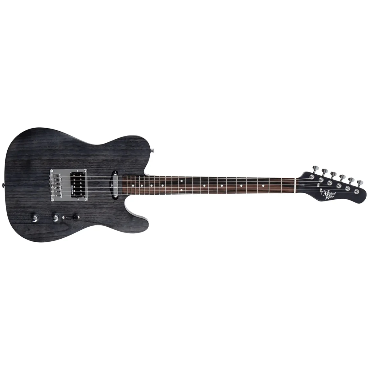 Michael Kelly 54OP Electric Guitar - Faded Black - Image 2
