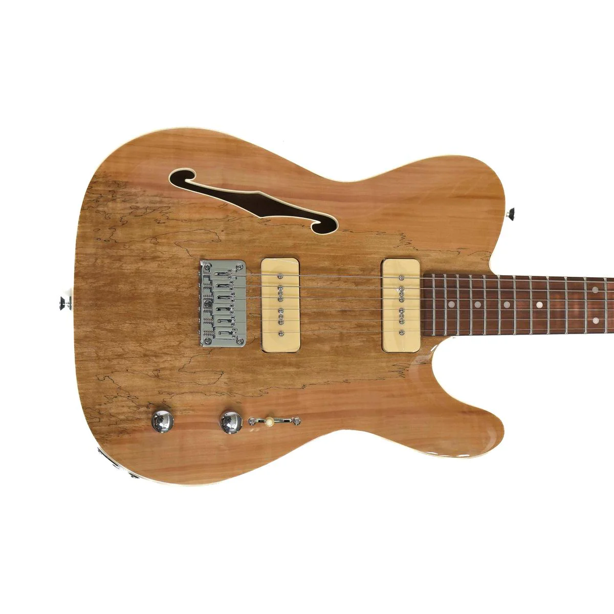 Michael Kelly Thinline Electric Guitar P90 Pickups and “F” Hole