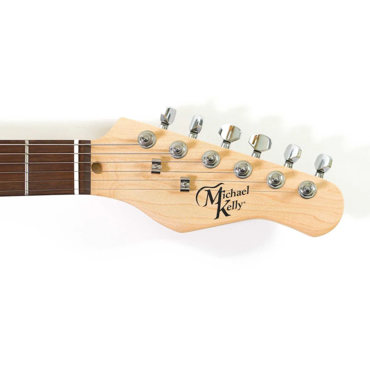 Michael Kelly Thinline Electric Guitar P90 Pickups and “F” Hole - Image 5