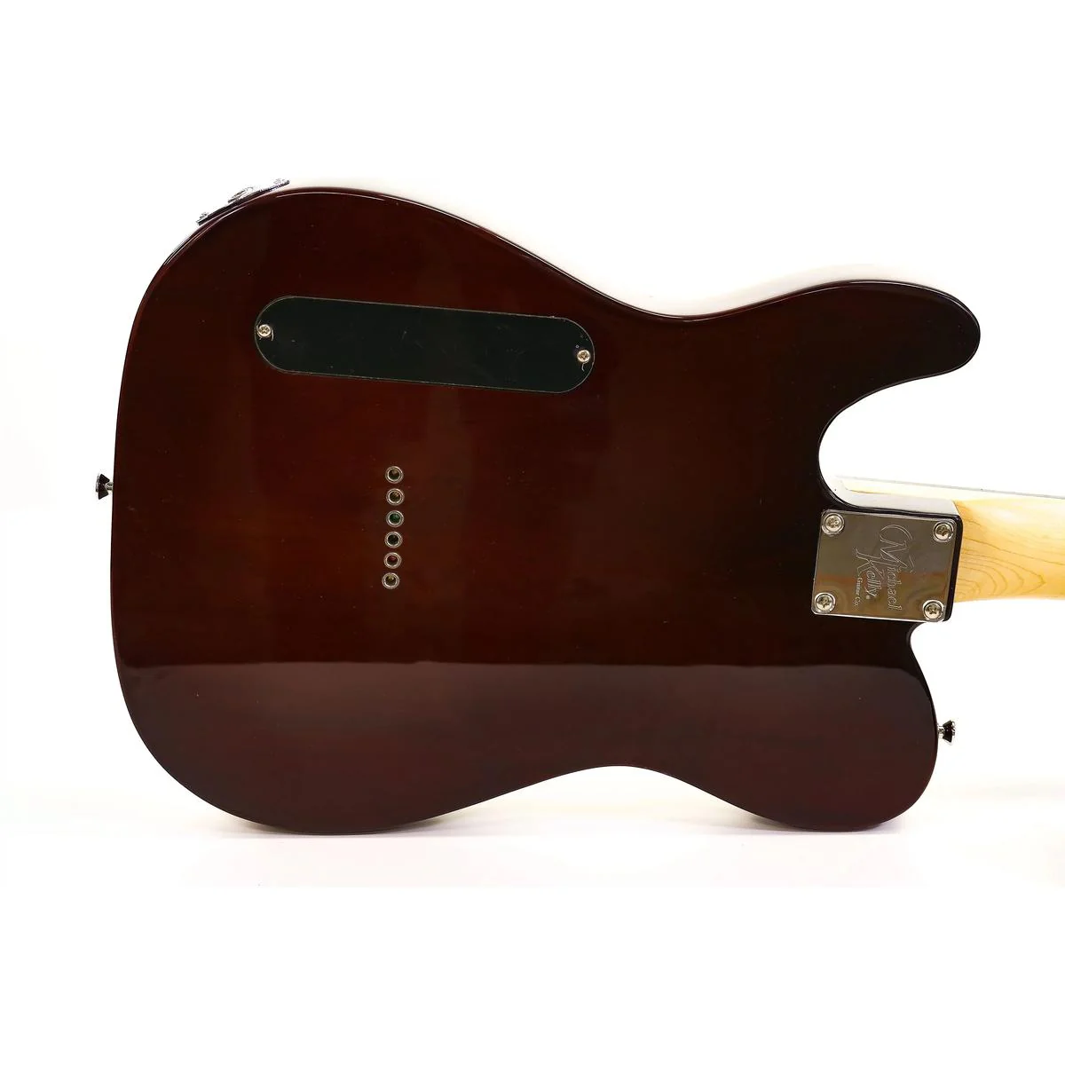 Michael Kelly Thinline Electric Guitar P90 Pickups and “F” Hole "Madeira" - Image 2