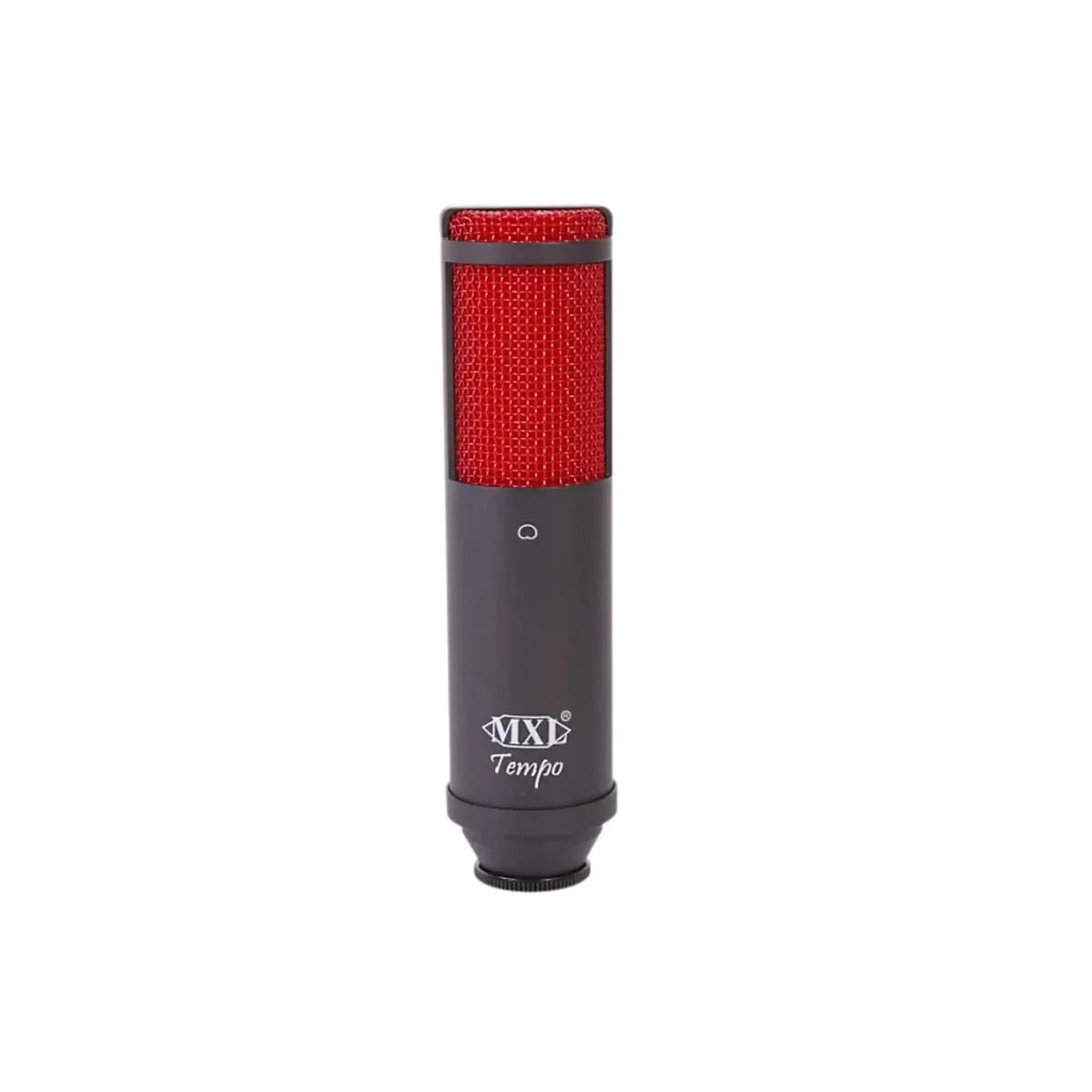 MXL Tempo USB Vocal Microphone with Black Body & Red Grill