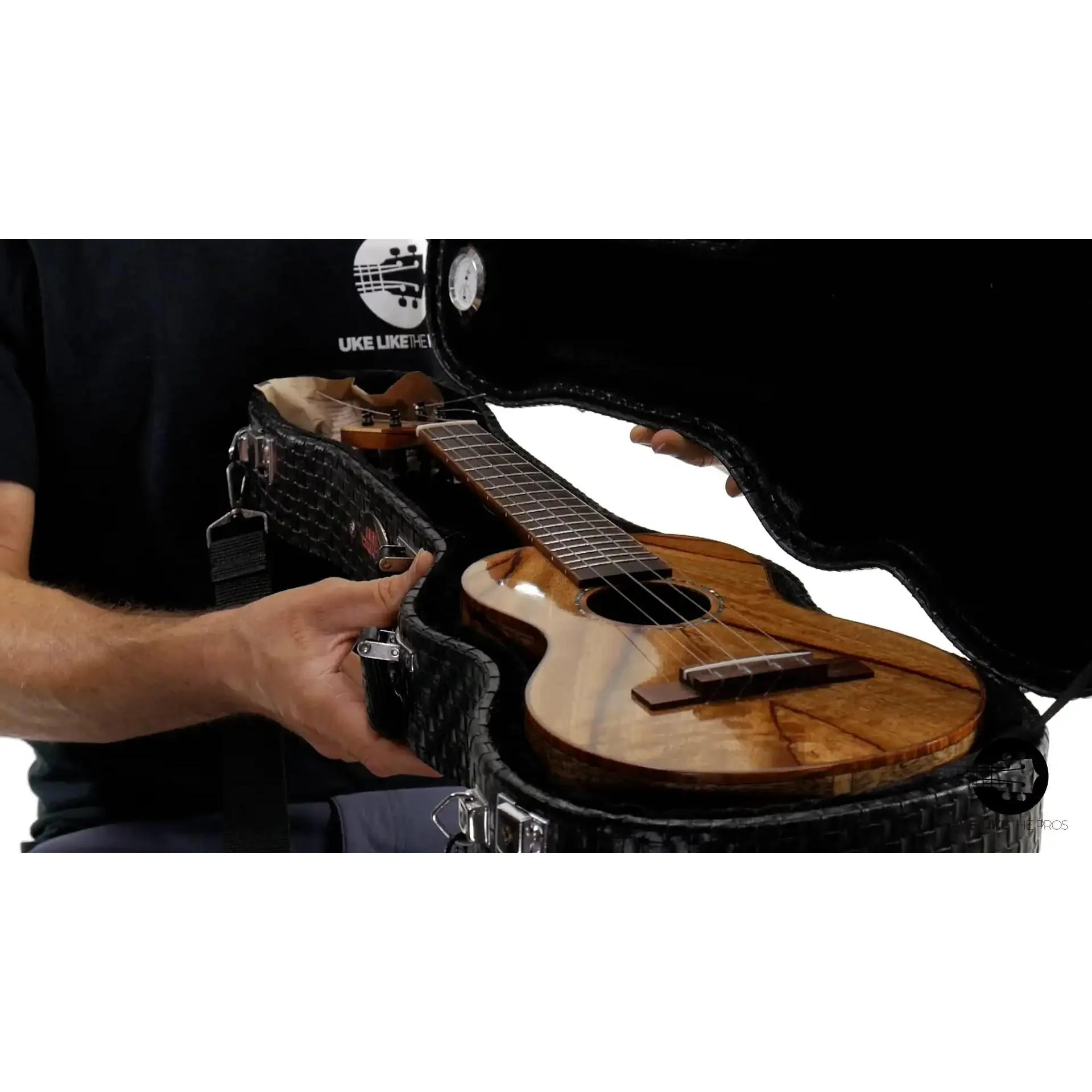 Mya-Moe Ukulele #275 Master Grade Chocolate Heart Mango Concert Custom Ukulele - Image 13